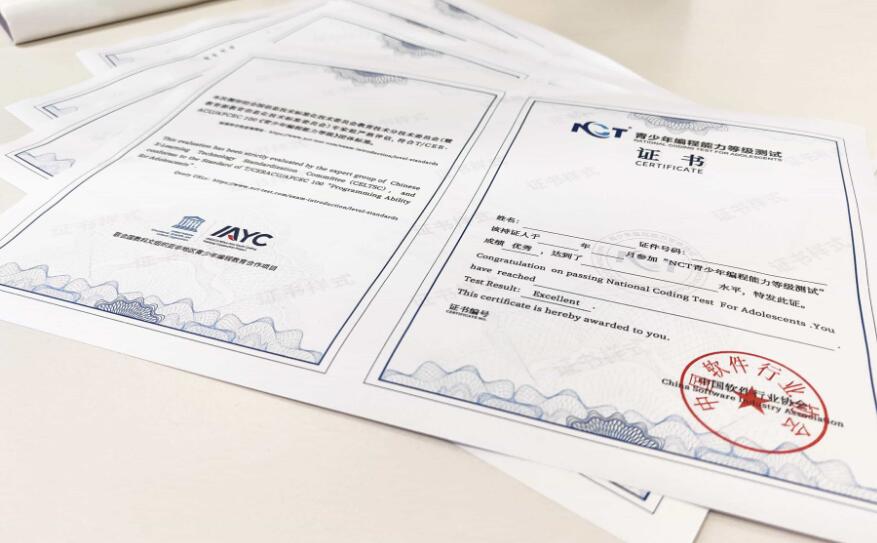 少兒編程學(xué)的怎么樣了？NCT青少年編程能力等級測試！